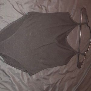 Spaghetti strap bodysuit